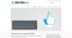 Desktop Screenshot of krav-maga-cholet.com